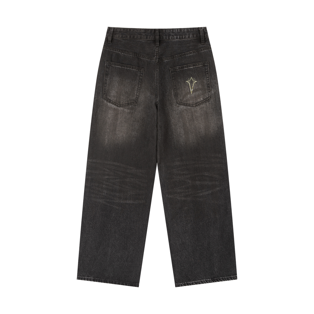 LOOSE BLACK DENIM