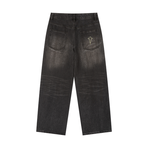 LOOSE BLACK DENIM