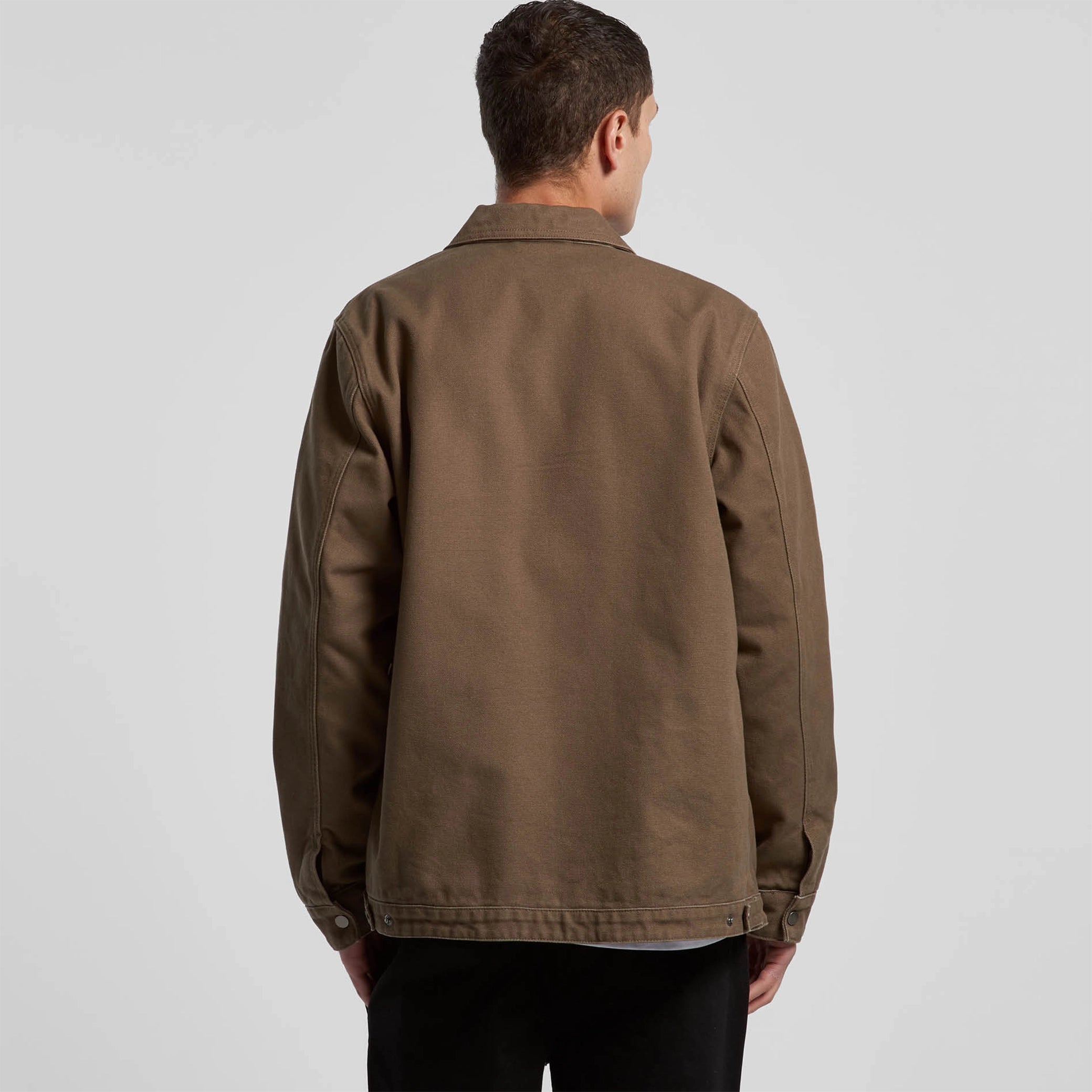 BROWN CANVAS JACKET